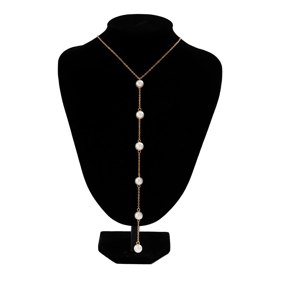Tassel Pearl Necklace