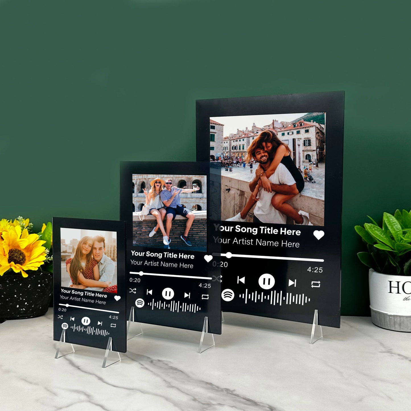 Custom Spotify Music Plaque