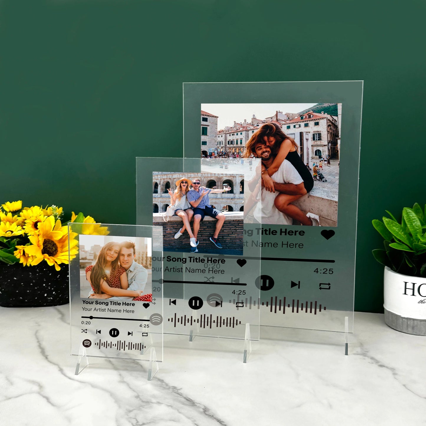 Custom Spotify Music Plaque