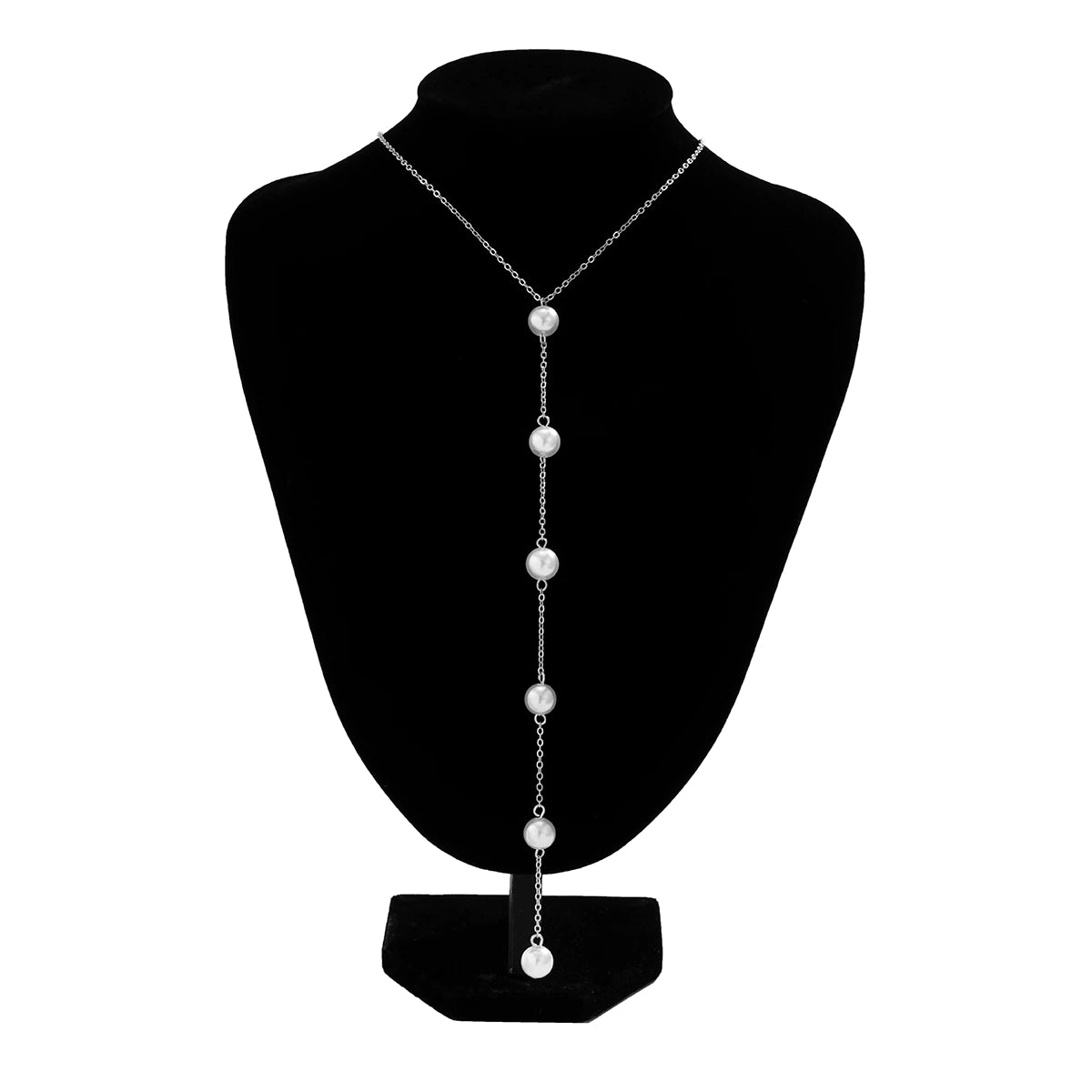 Tassel Pearl Necklace