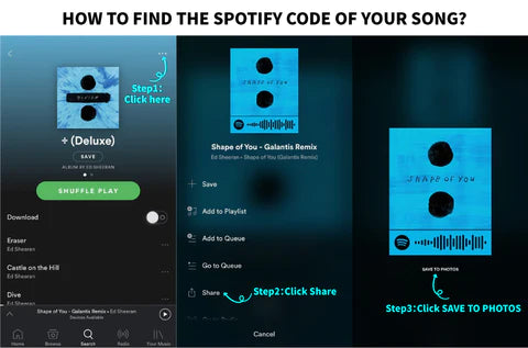 Custom Spotify Music Plaque