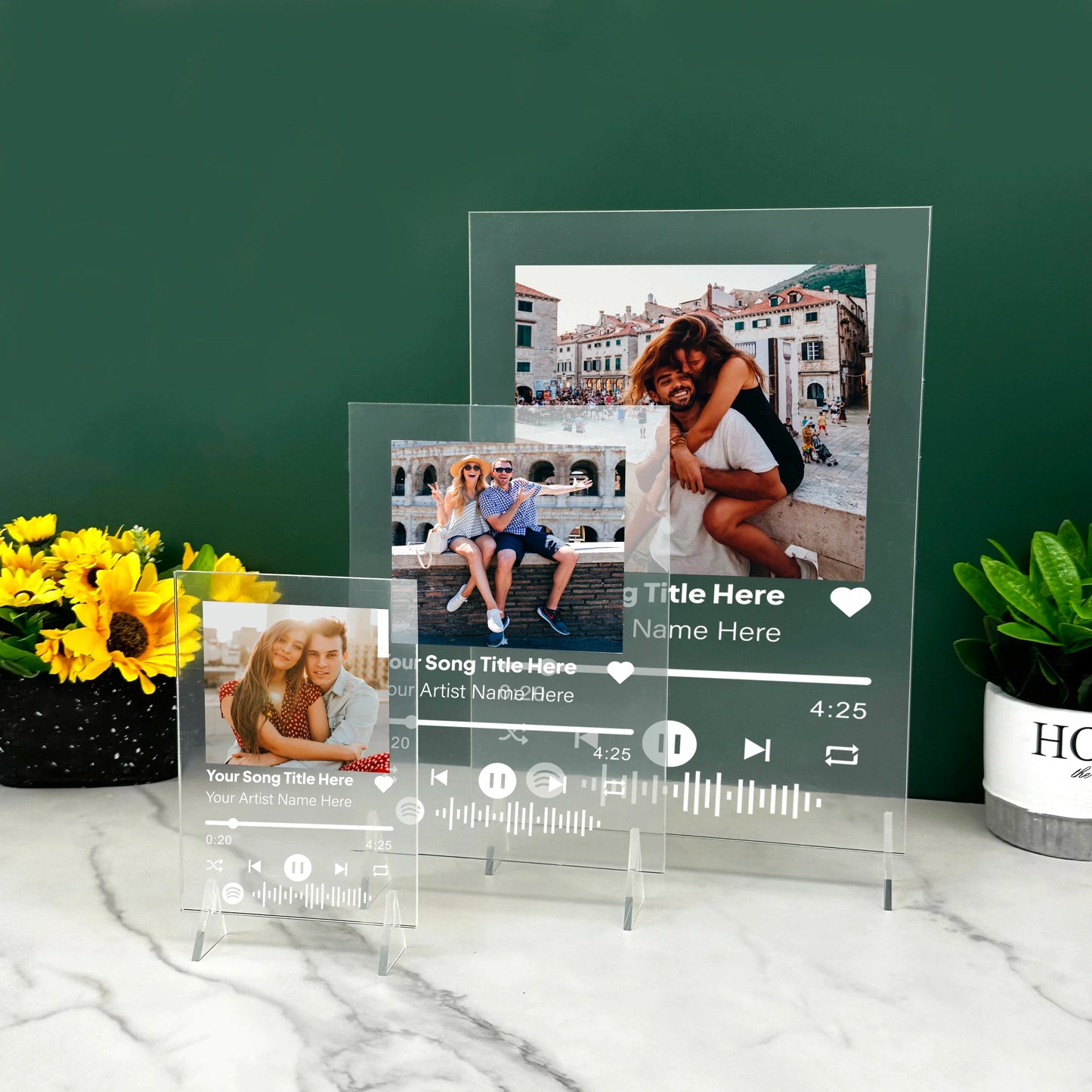 Custom Spotify Music Plaque