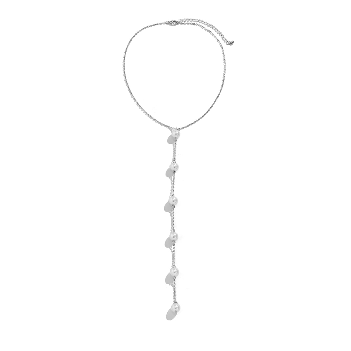 Tassel Pearl Necklace